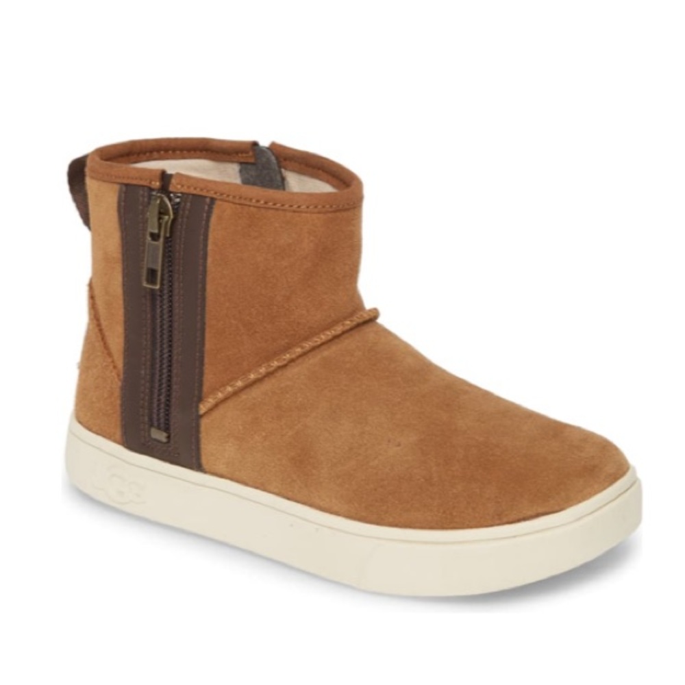 NEW UGG KID’S ADLER SNEAKER CHESTNUT